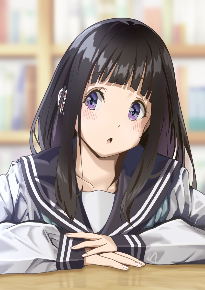 Chitanda Eru (Hyouka) Rule 34 Image