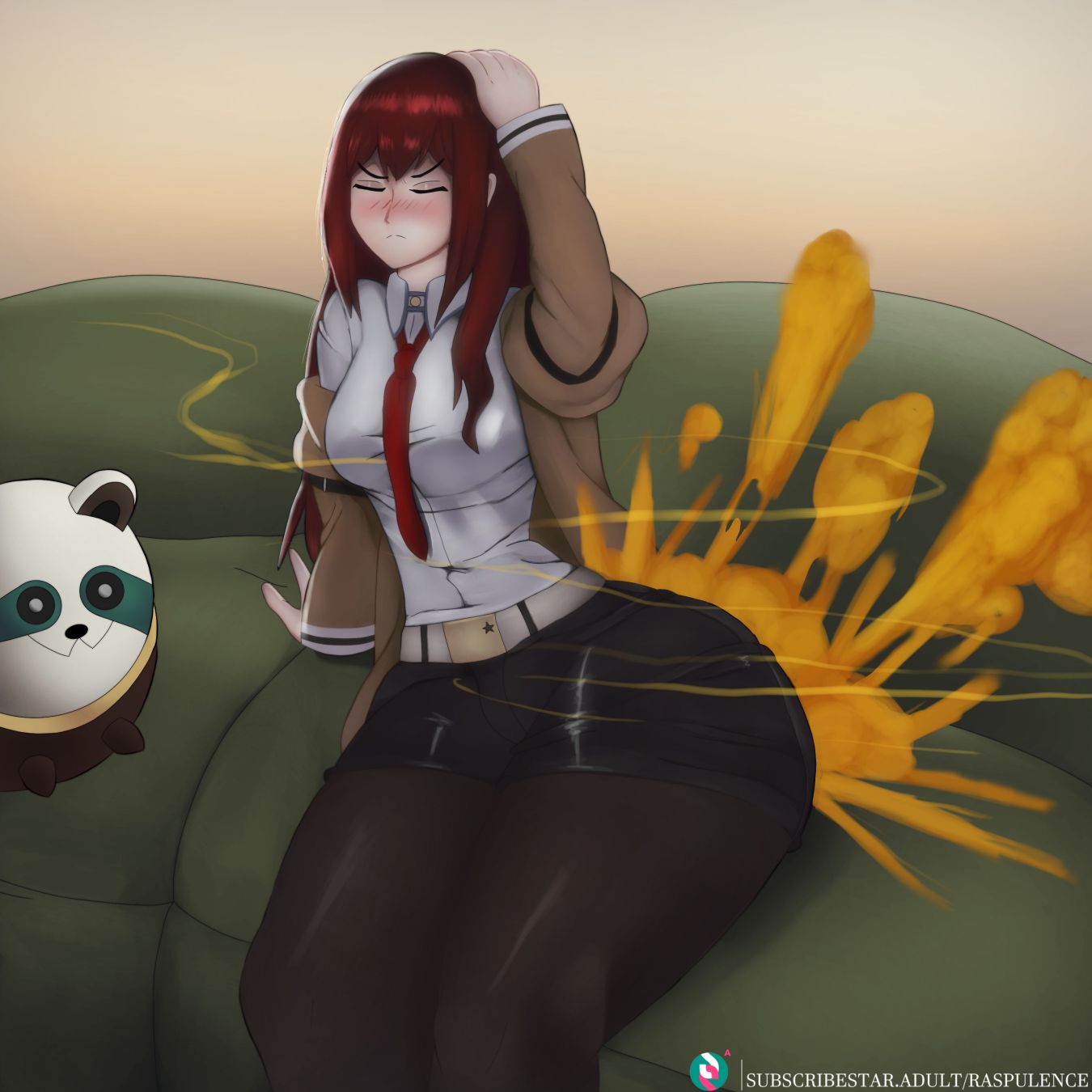 Makise Kurisu (Steins;Gate) Rule 34 Image