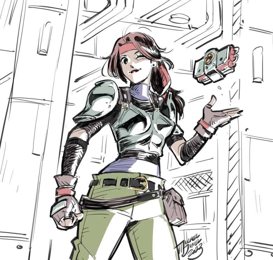 Jessie Rasberry (Final Fantasy) Rule 34 Image
