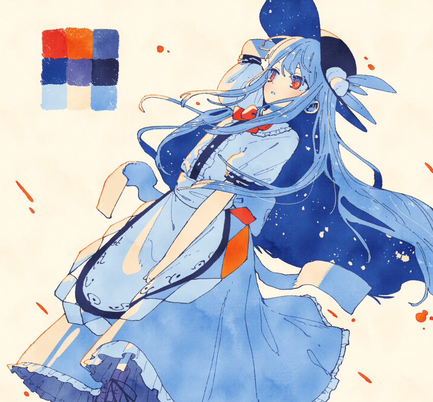 Hinanawi Tenshi (Touhou) Rule 34 Image
