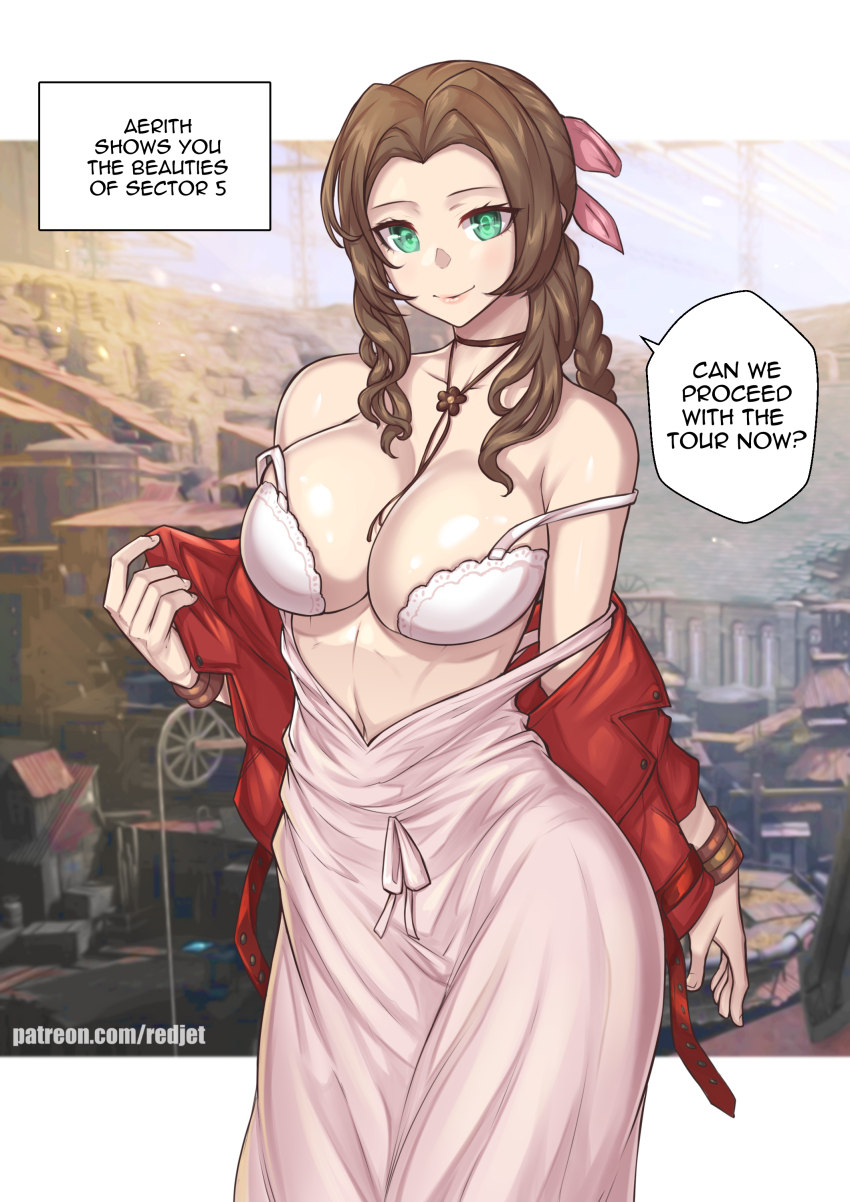 Aerith Gainsborough (Final Fantasy) Rule 34 Image