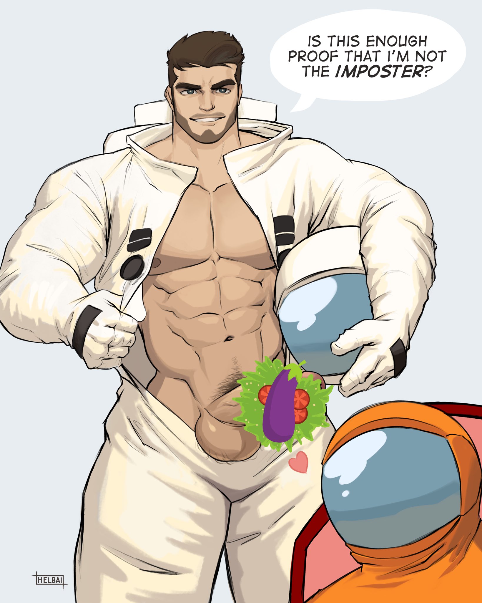 Orange (Among Us) Rule 34 Image