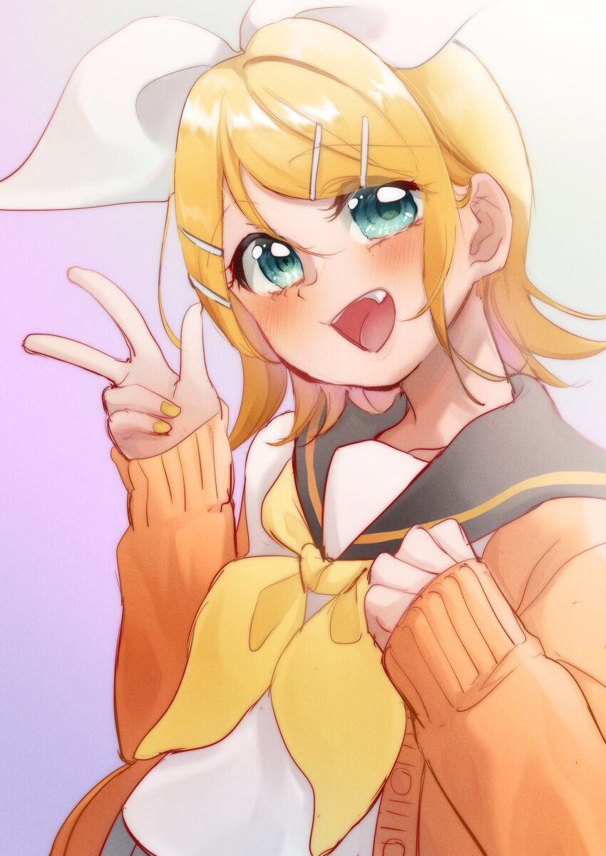 Kagamine Rin (Vocaloid) Rule 34 Image
