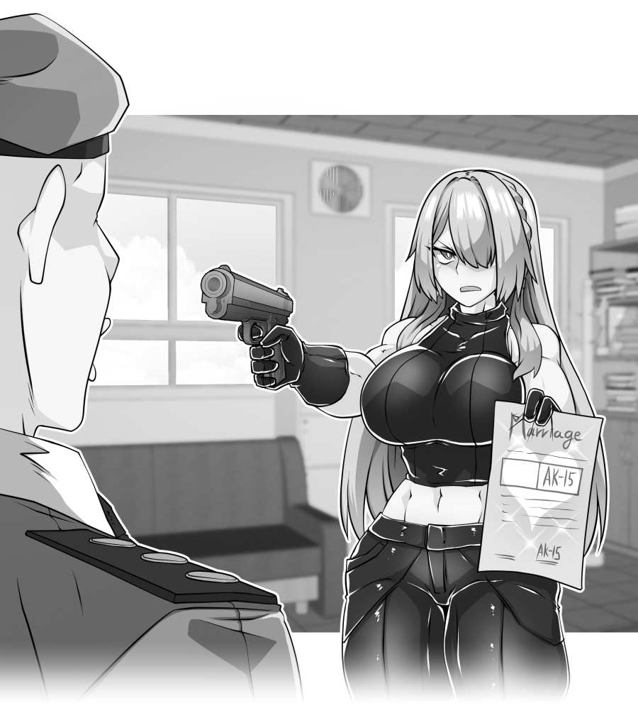 Ak-15 (Girls' Frontline) Rule 34 Image