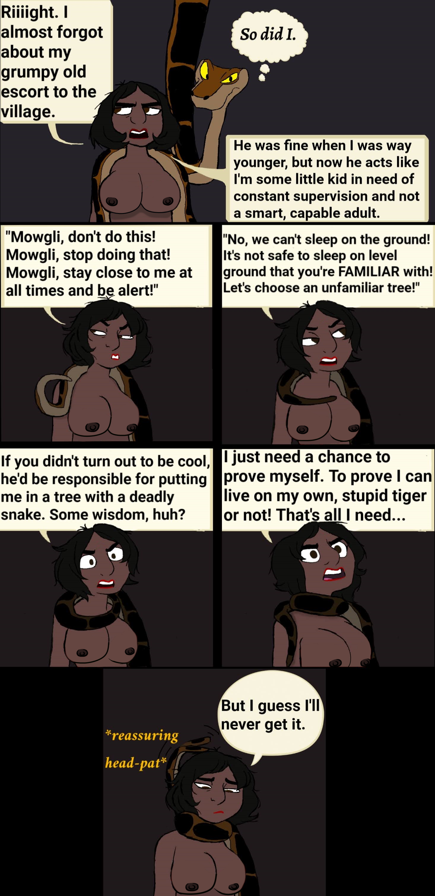 Kaa (The Jungle Book) Rule 34 Image