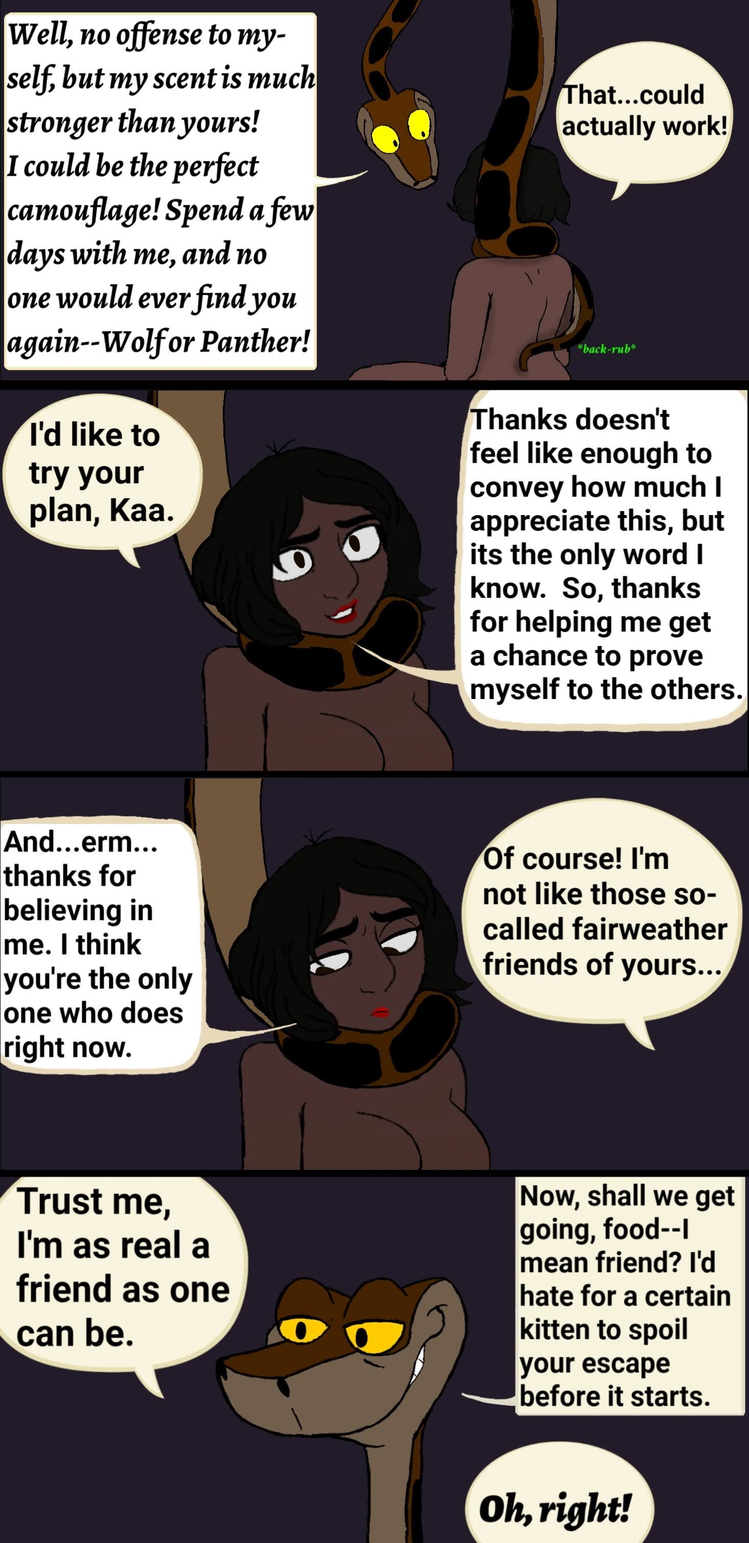 Kaa (The Jungle Book) Rule 34 Image