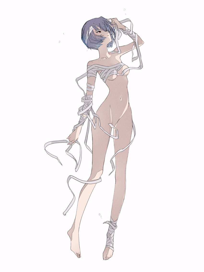 Ayanami Rei (Neon Genesis Evangelion) Rule 34 Image