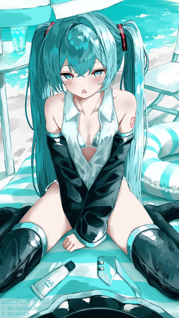 Hatsune Miku (Vocaloid) Rule 34 Image