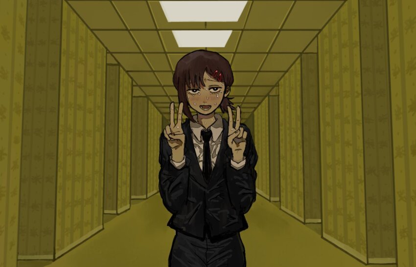 Higashiyama Kobeni (Chainsaw Man) Rule 34 Image