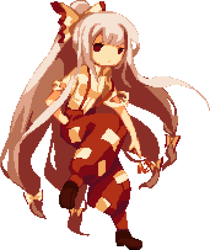 Fujiwara No Mokou (Imperishable Night) Rule 34 Image