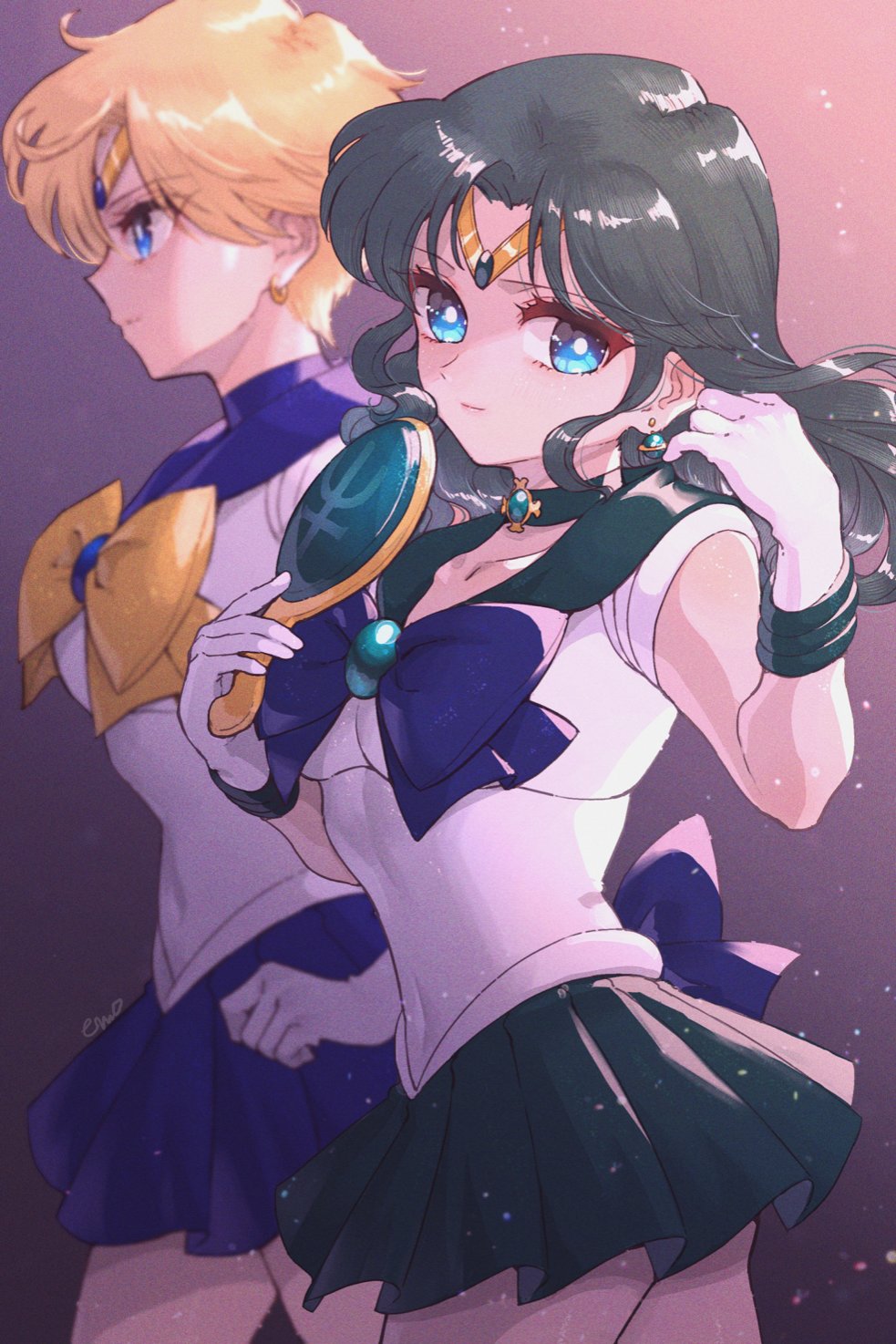 Sailor Neptune (Bishoujo Senshi Sailor Moon) Rule 34 Image