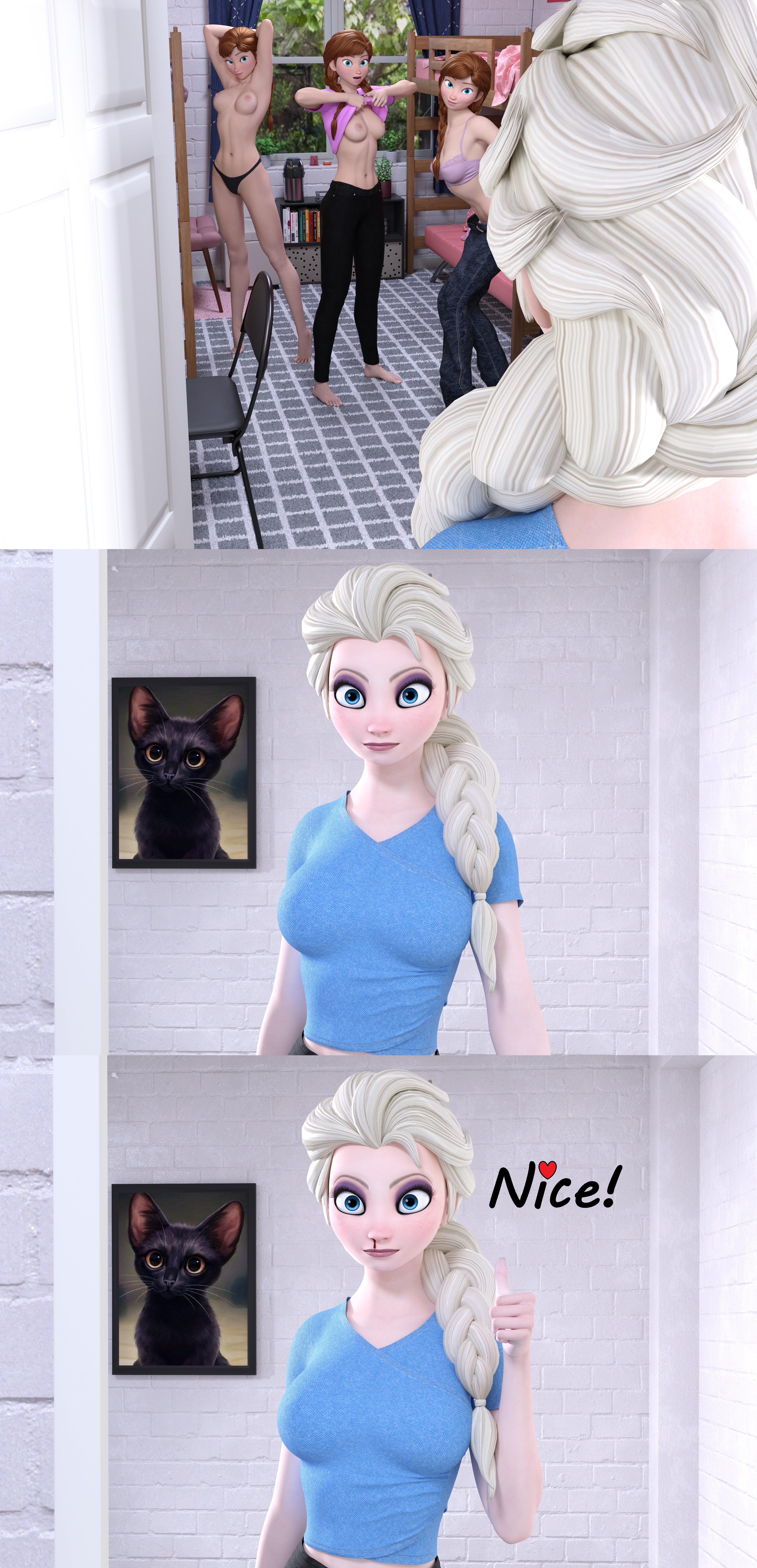 Anna (Frozen) Rule 34 Image