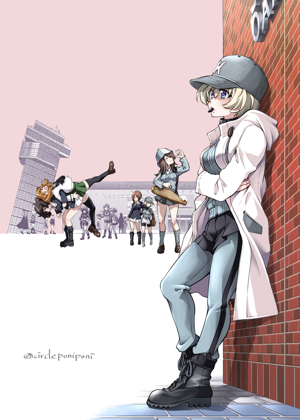 Akiyama Yukari (Girls Und Panzer) Rule 34 Image