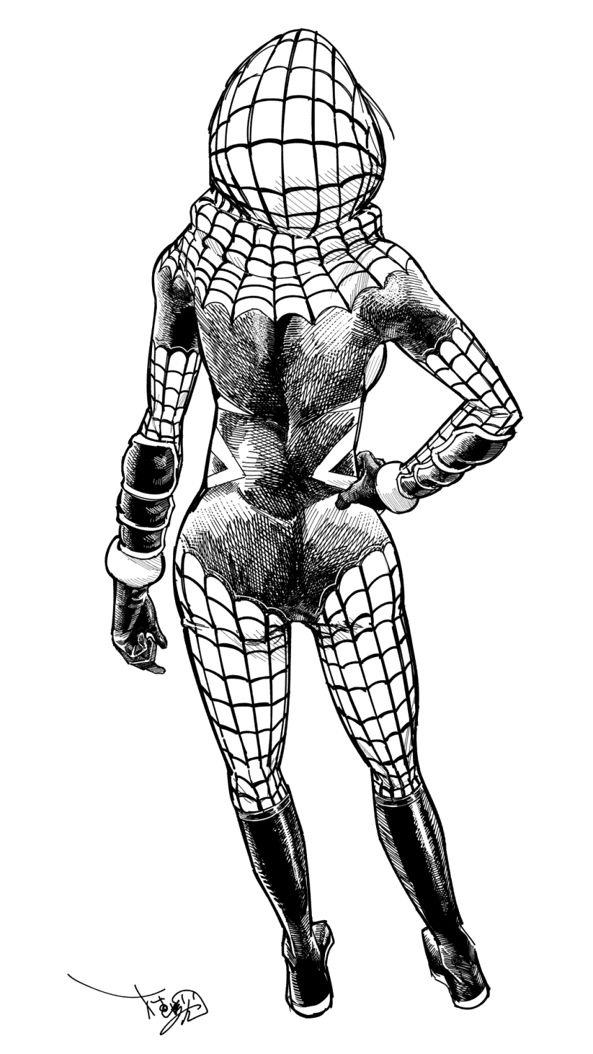 Sakura Spider (Deadpool (Series)) Rule 34 Image