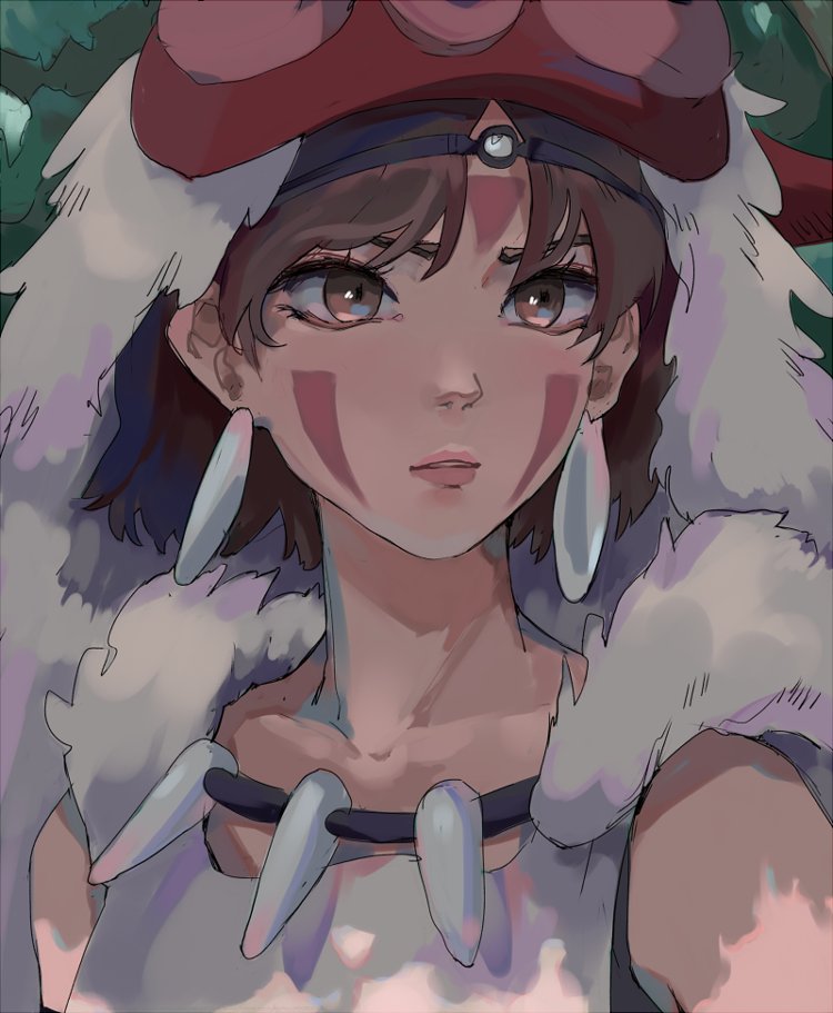 San (Mononoke Hime) Rule 34 Image
