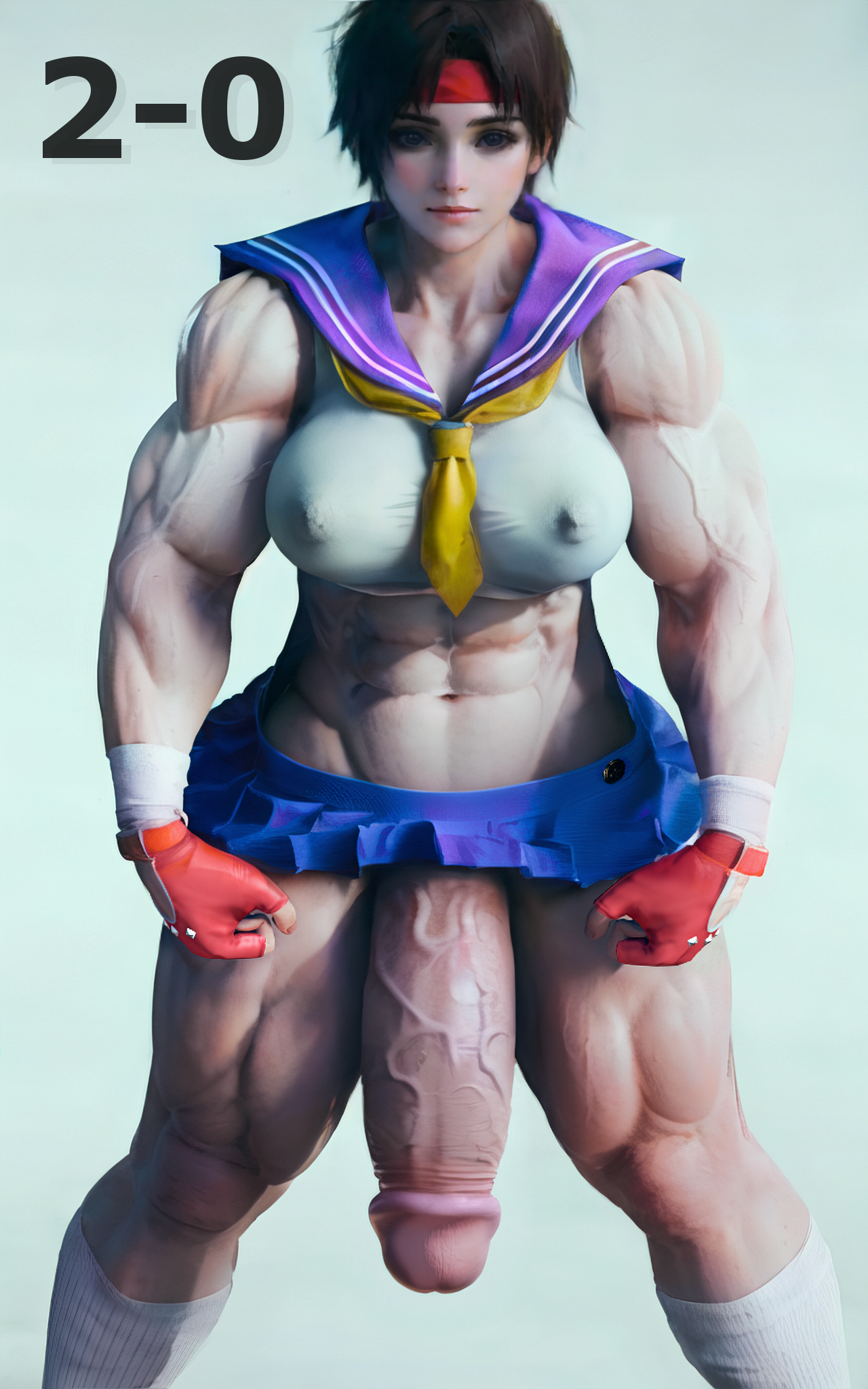 Sakura Kasugano (Street Fighter) Rule 34 Image