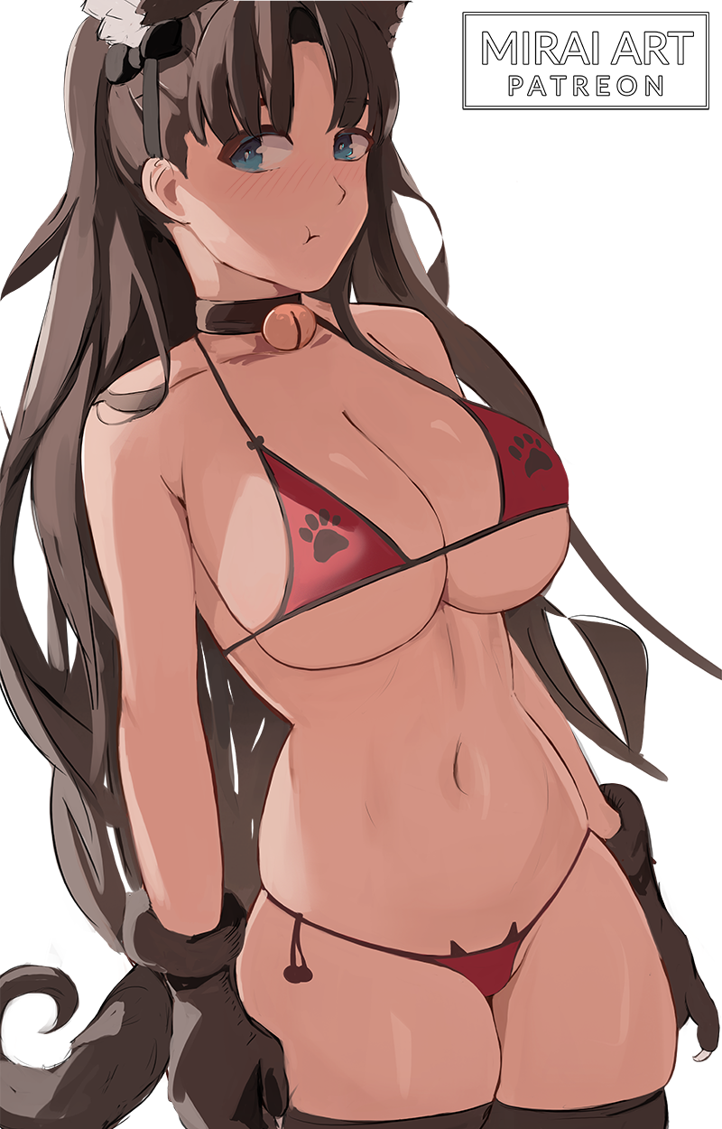 Tohsaka Rin (Fate/Stay Night) Rule 34 Image