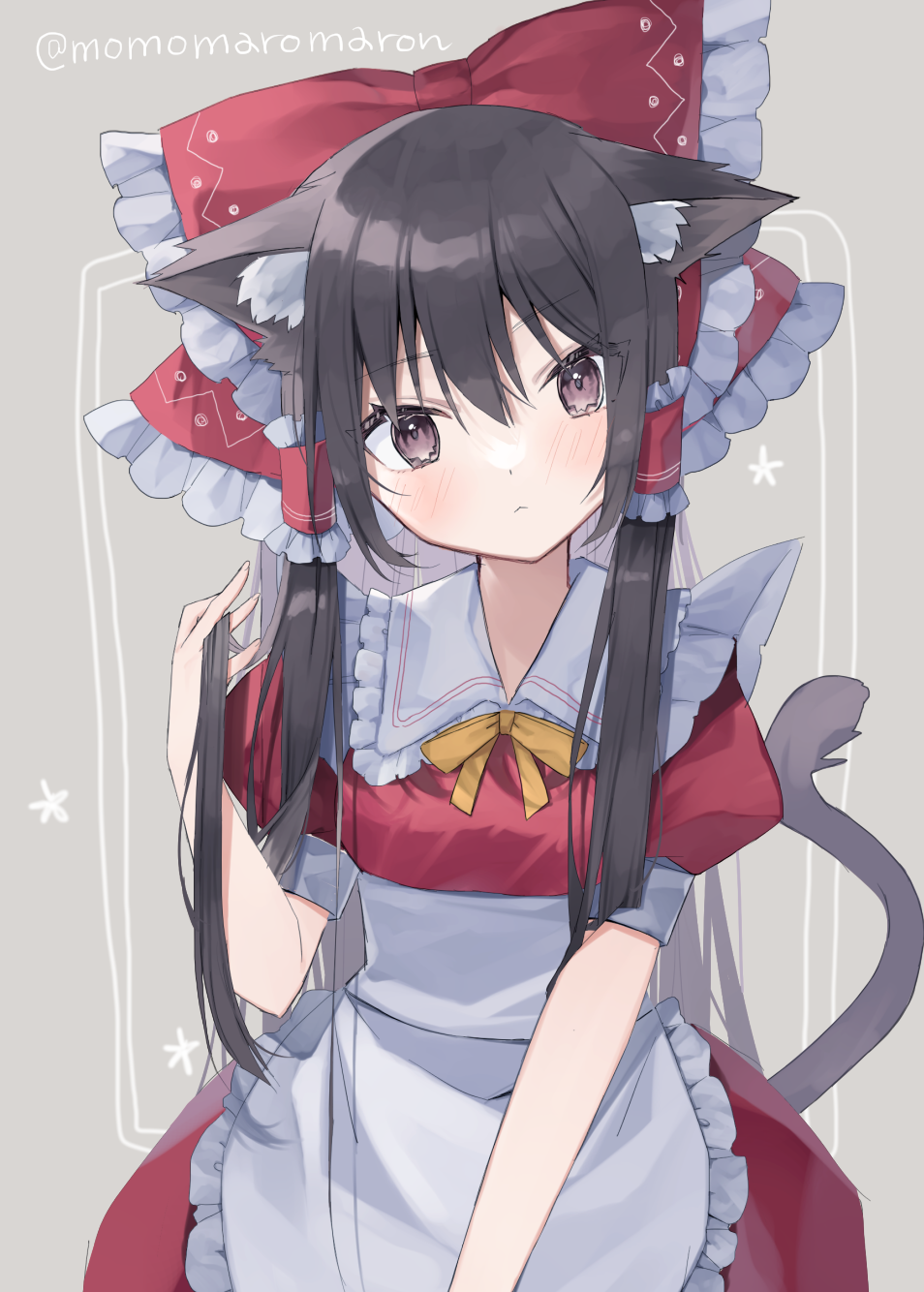 Hakurei Reimu (Touhou) Rule 34 Image
