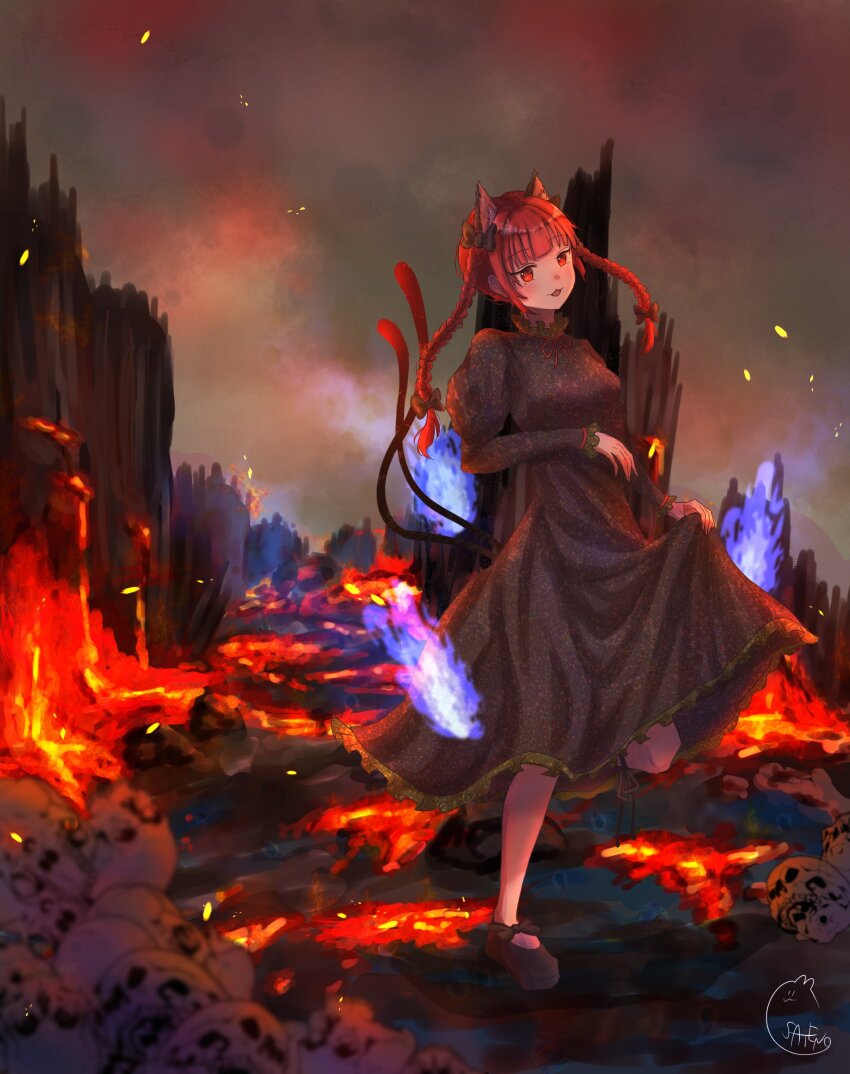 Kaenbyou Rin (Copyright Request) Rule 34 Image