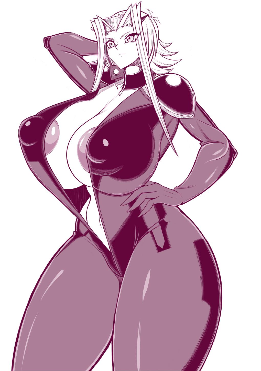 Akiza Izinski (Yu-Gi-Oh!) Rule 34 Image