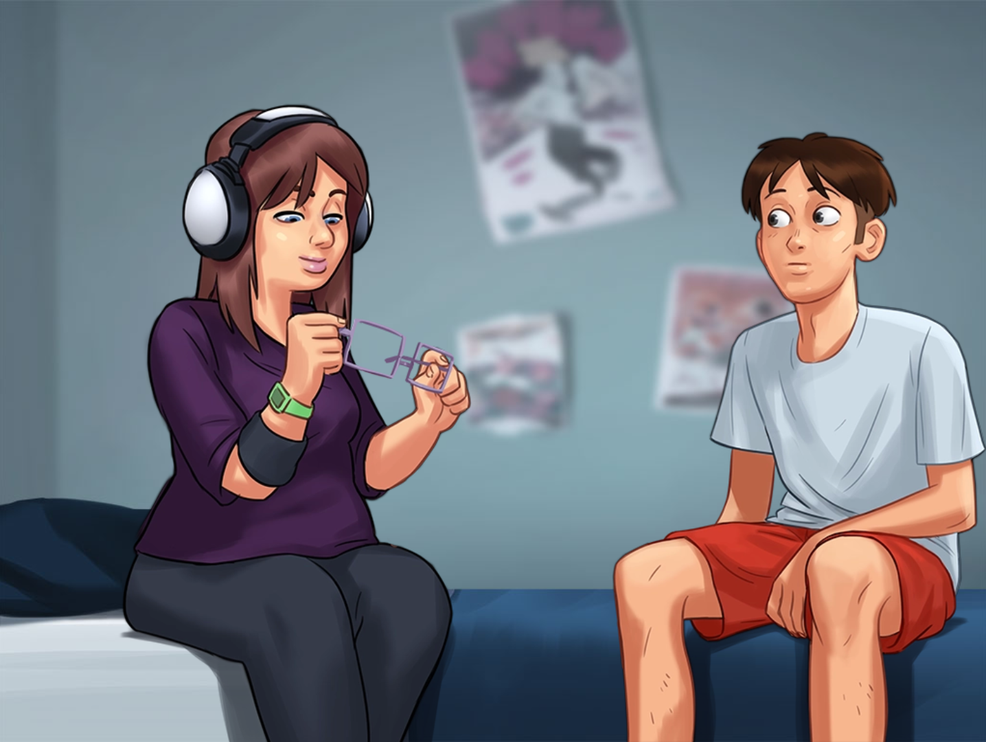 June (Summertime Saga) Rule 34 Image