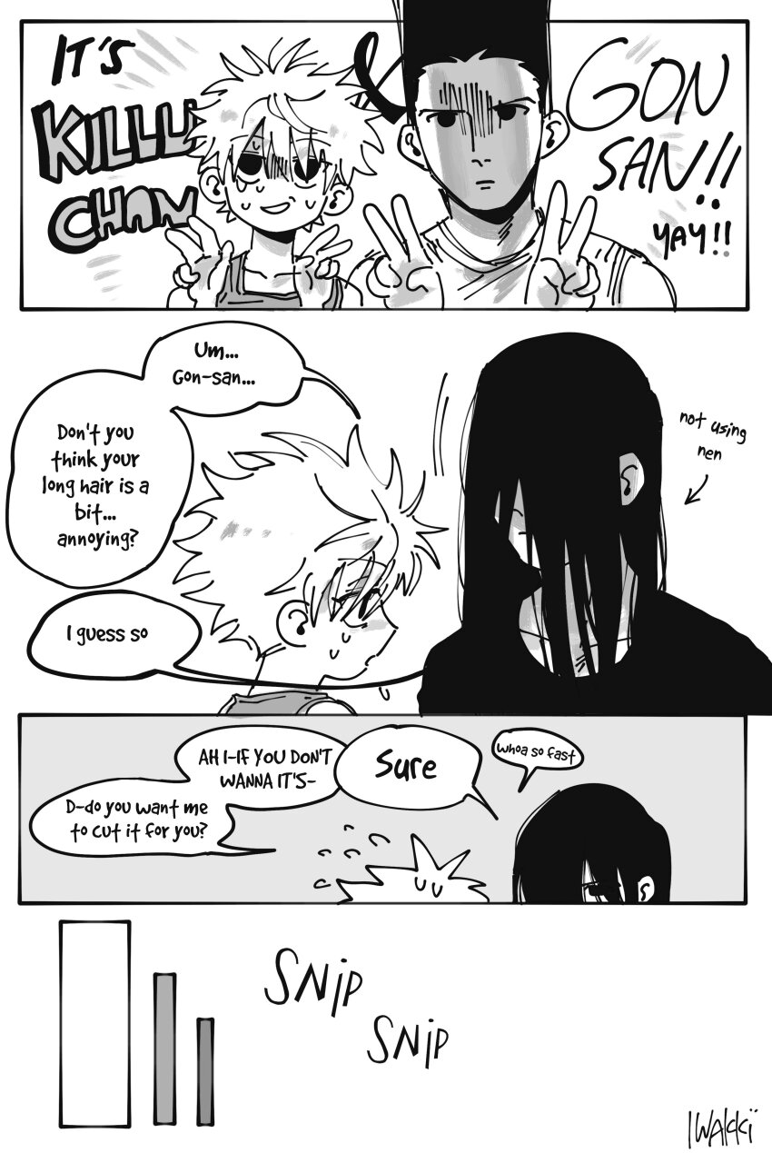 Gon Freecss (Hunter X Hunter) Rule 34 Image