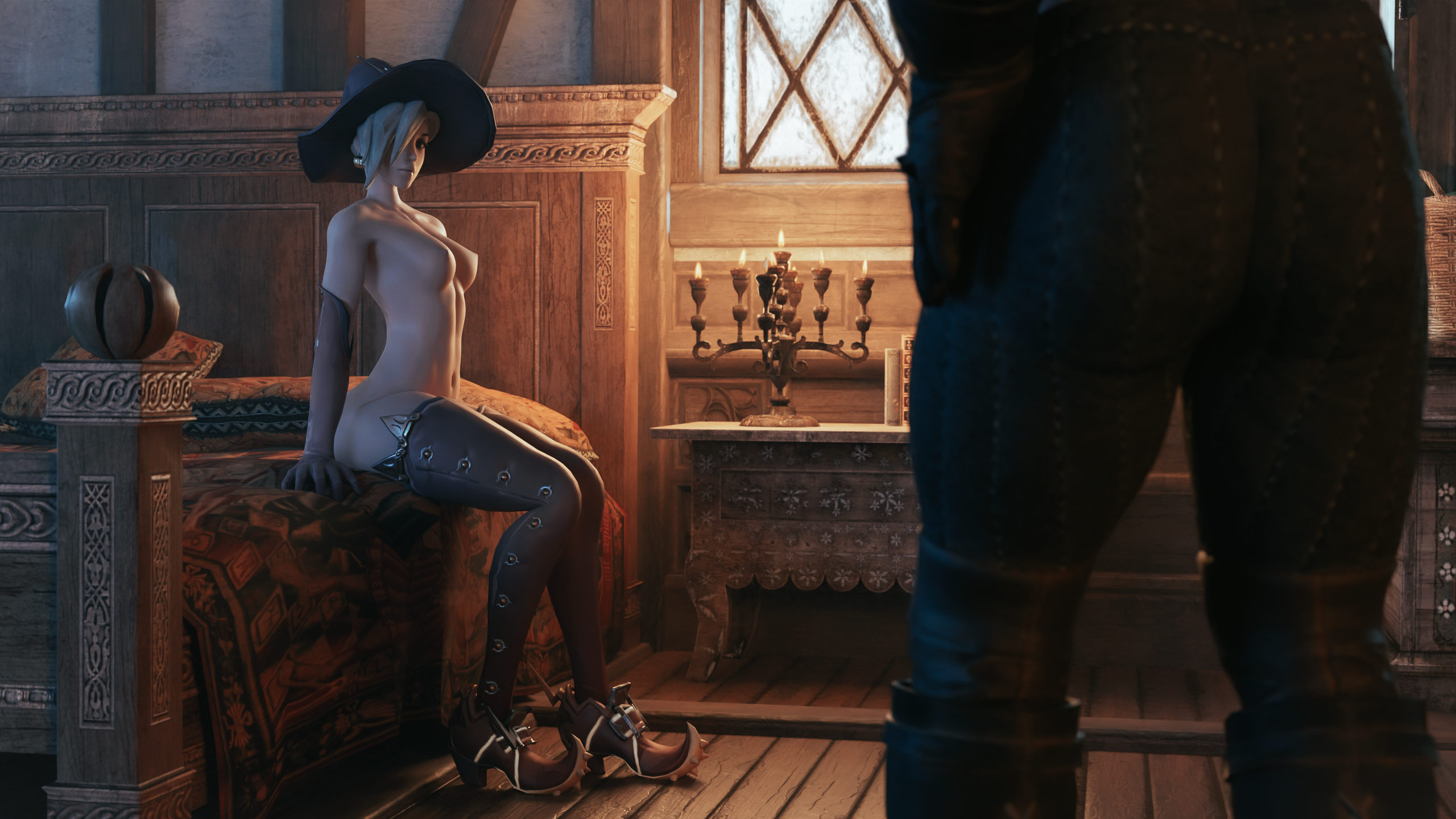 Geralt Of Rivia (Overwatch) Rule 34 Image