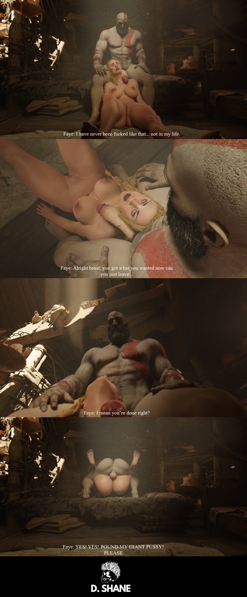 Faye (God Of War) Rule 34 Image
