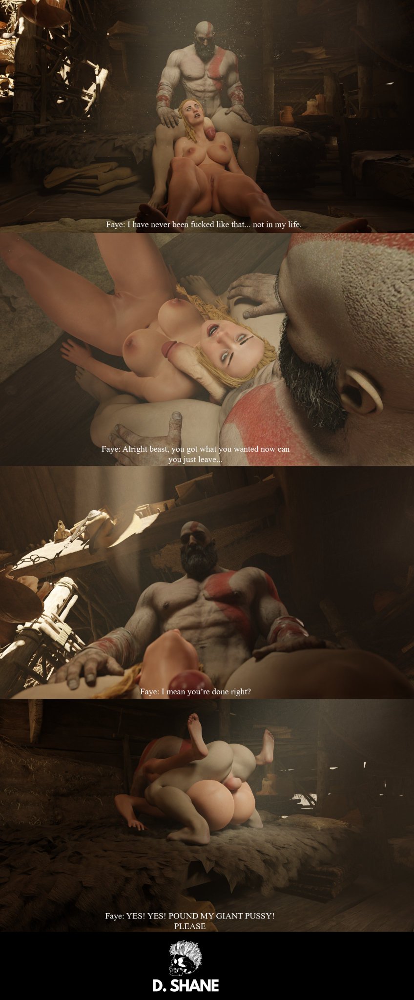 Faye (God Of War) Rule 34 Image