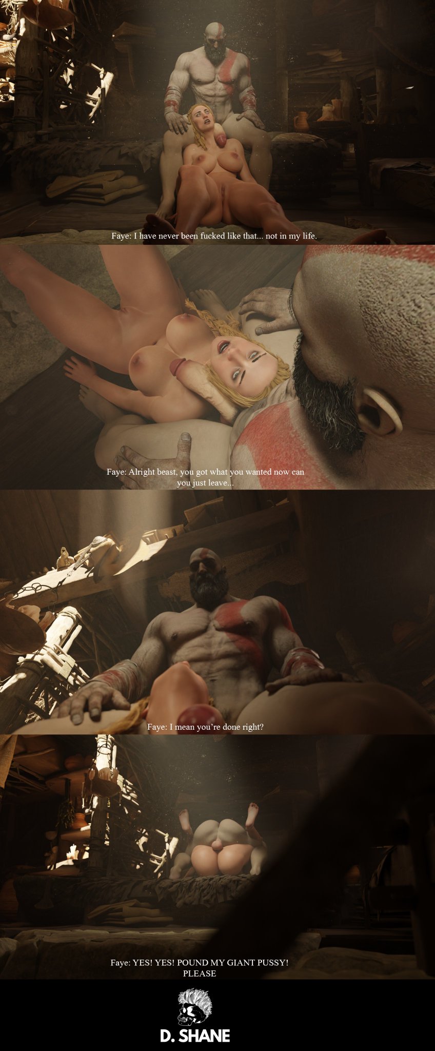 Faye (God Of War) Rule 34 Image