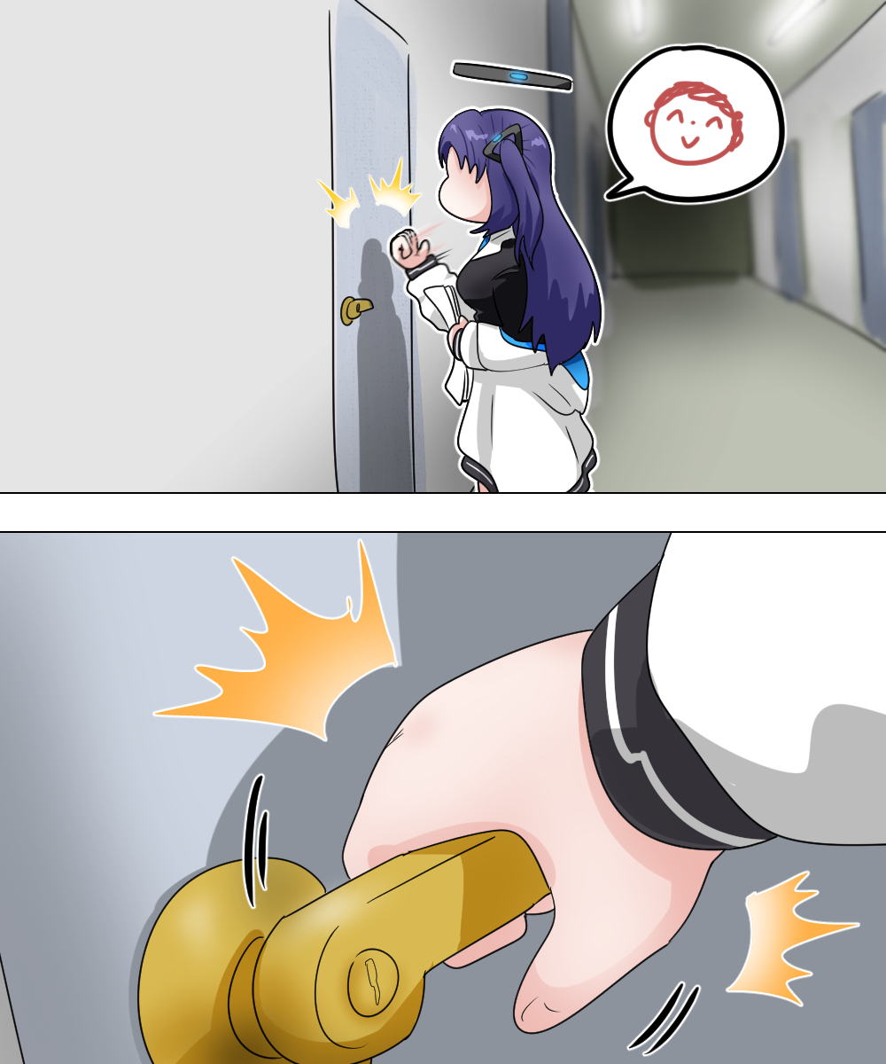 Doodle Sensei (Blue Archive) Rule 34 Image