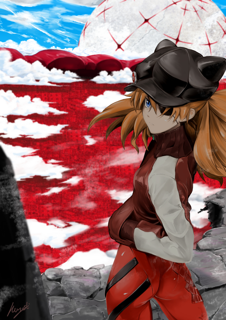 Souryuu Asuka Langley (Neon Genesis Evangelion) Rule 34 Image
