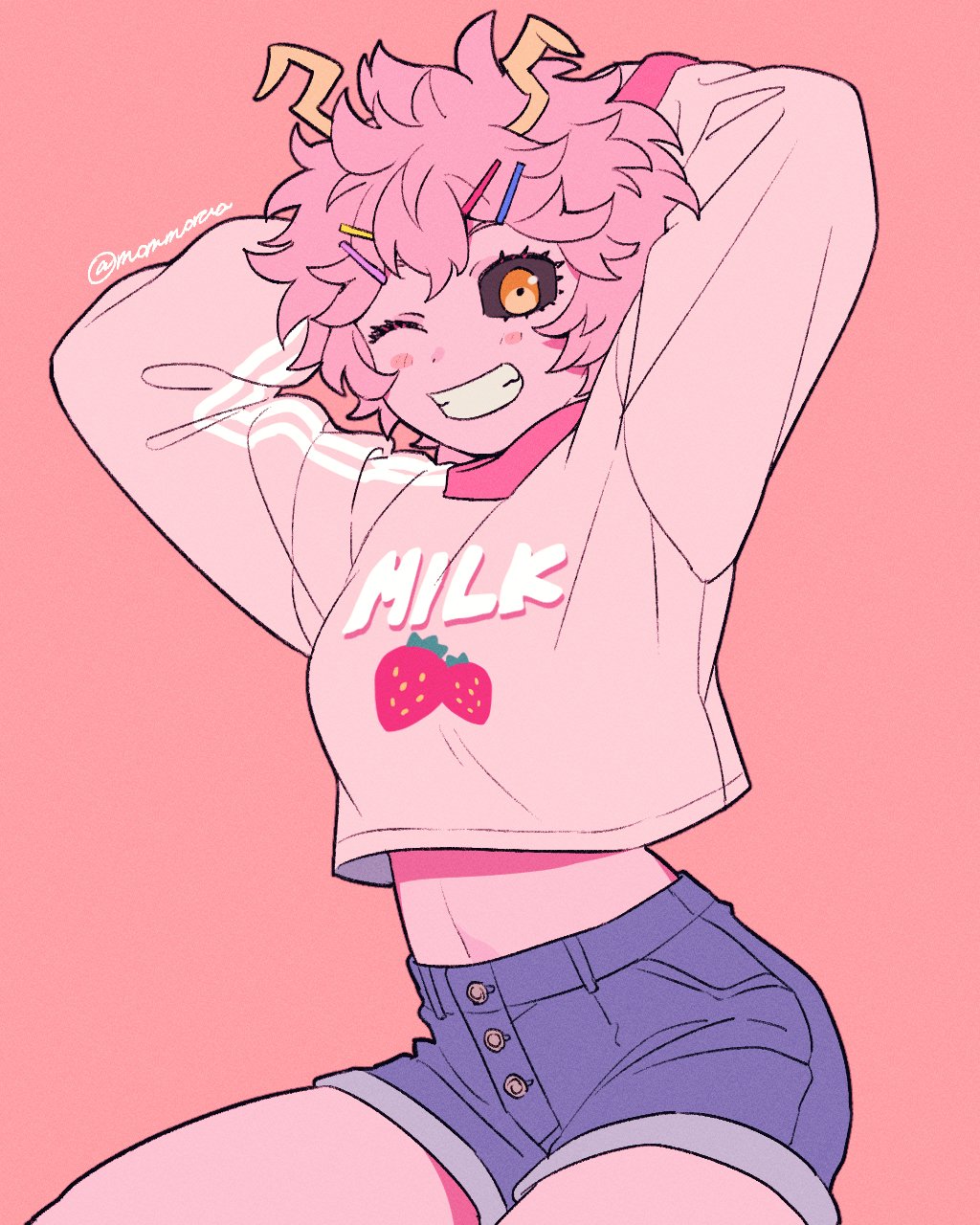 Ashido Mina (Boku No Hero Academia) Rule 34 Image