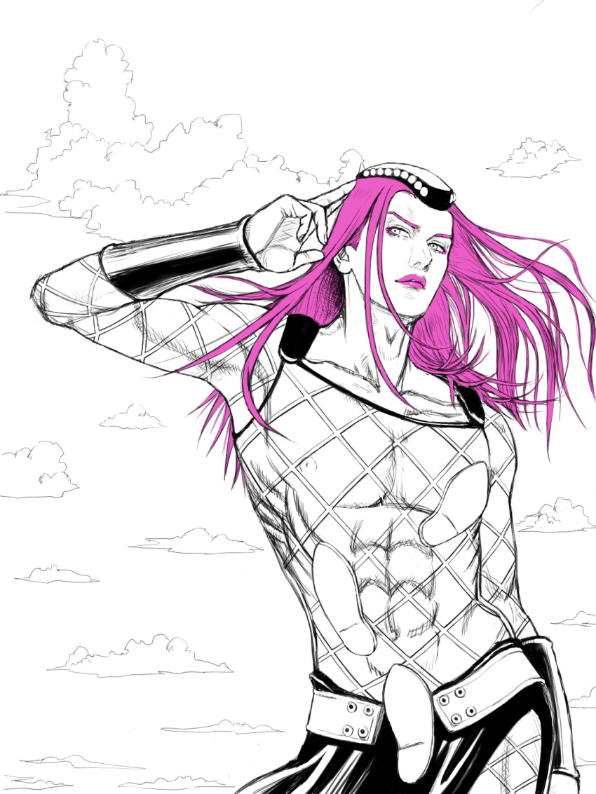 Narciso Anasui (Jojo No Kimyou Na Bouken) Rule 34 Image
