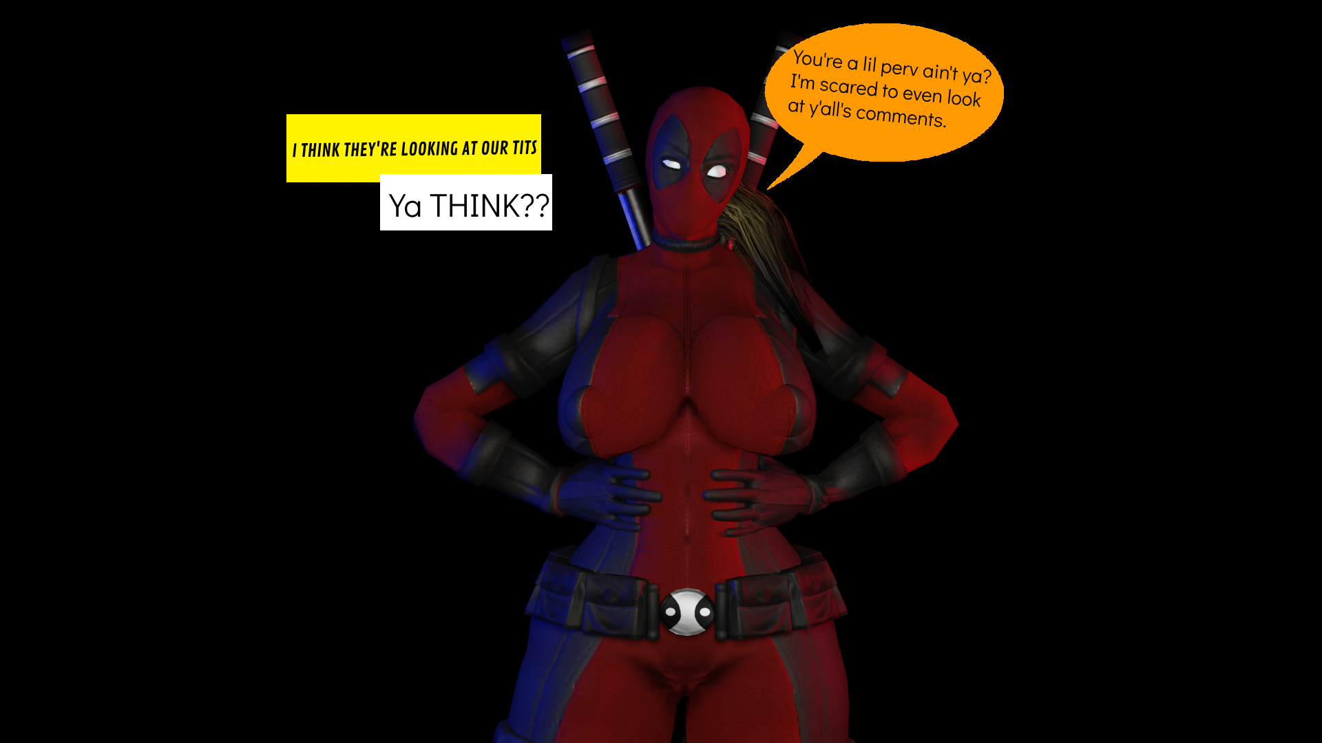 Lady Deadpool (Marvel) Rule 34 Image