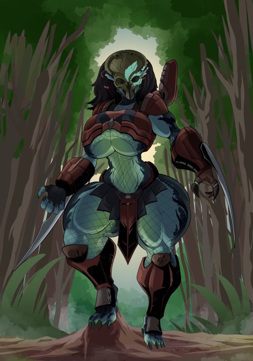 Female Yautja (Predator (Franchise)) Rule 34 Image