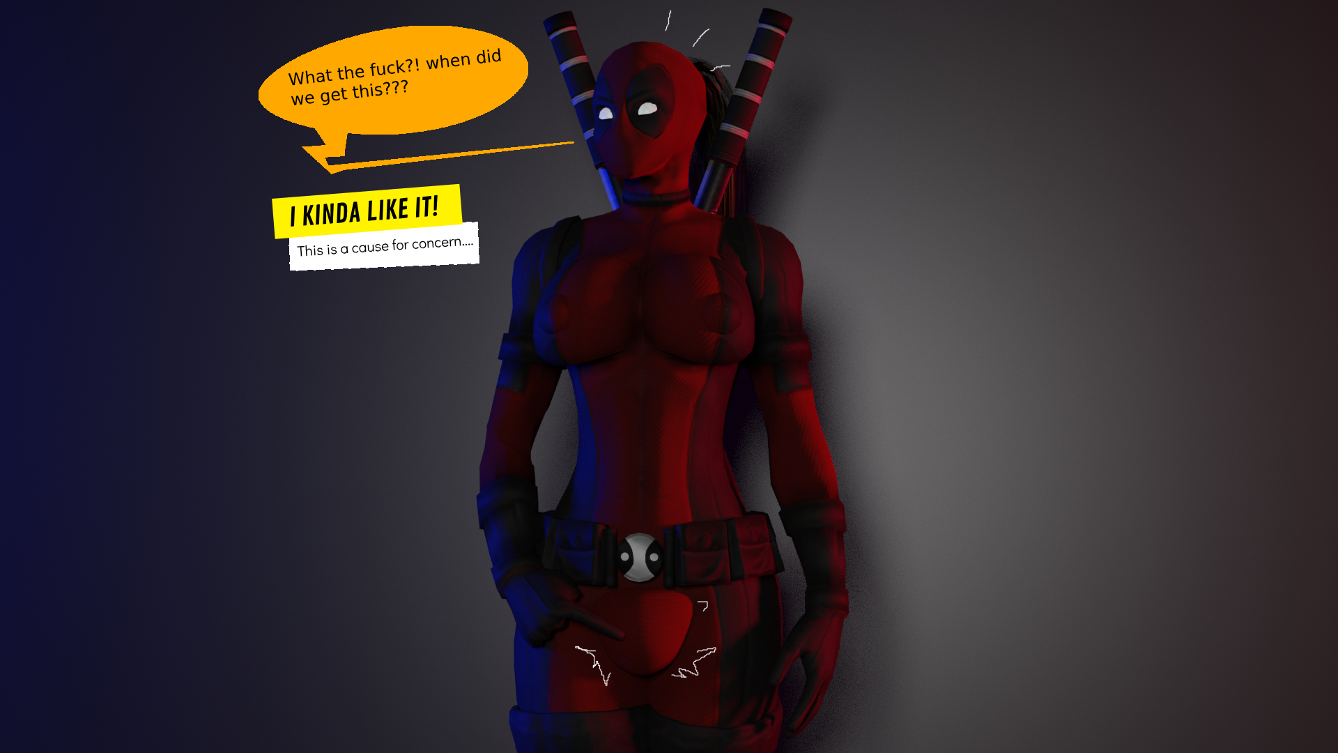 Lady Deadpool (Marvel) Rule 34 Image