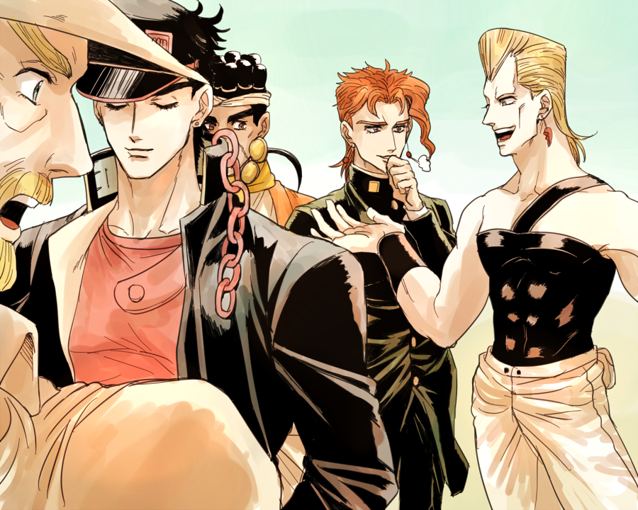 Jean Pierre Polnareff (Jojo No Kimyou Na Bouken) Rule 34 Image