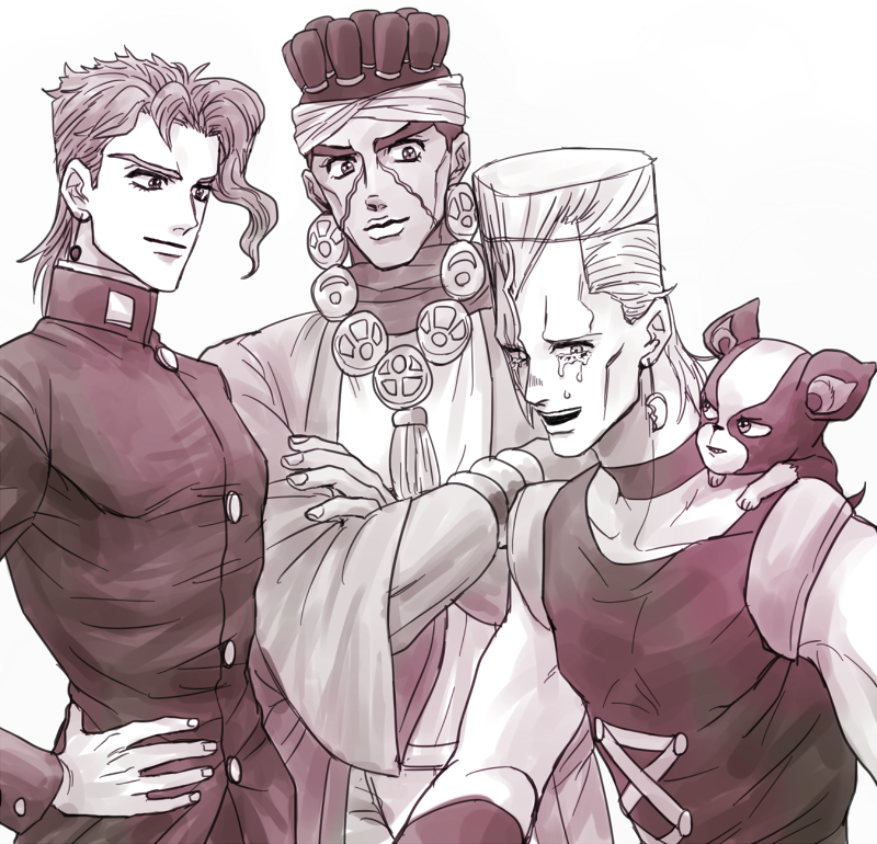 Jean Pierre Polnareff (Iggy (Jojo)) Rule 34 Image