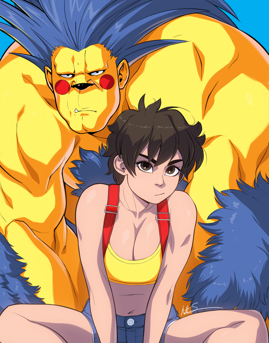 Blanka (Kasugano Sakura) Rule 34 Image