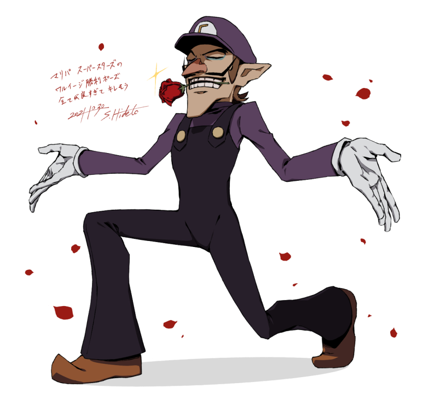 Waluigi (Mario (Series)) Rule 34 Image
