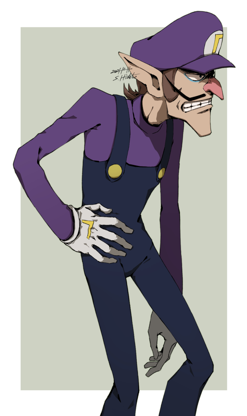 Waluigi (Mario (Series)) Rule 34 Image