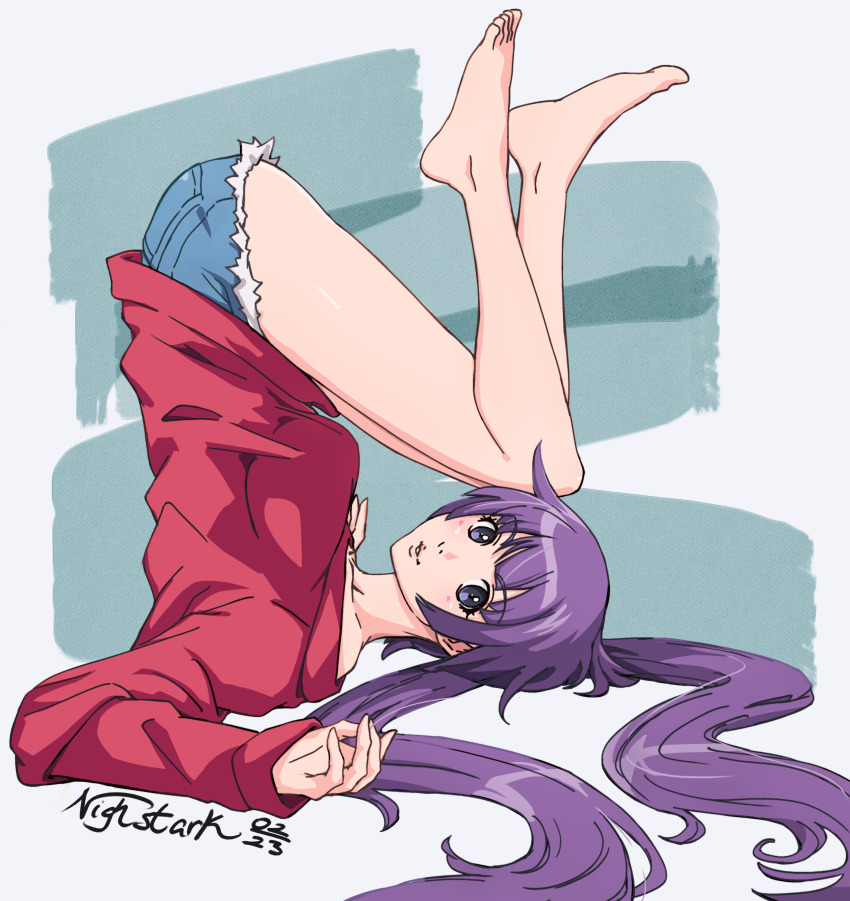 Senjougahara Hitagi (Monogatari (Series)) Rule 34 Image
