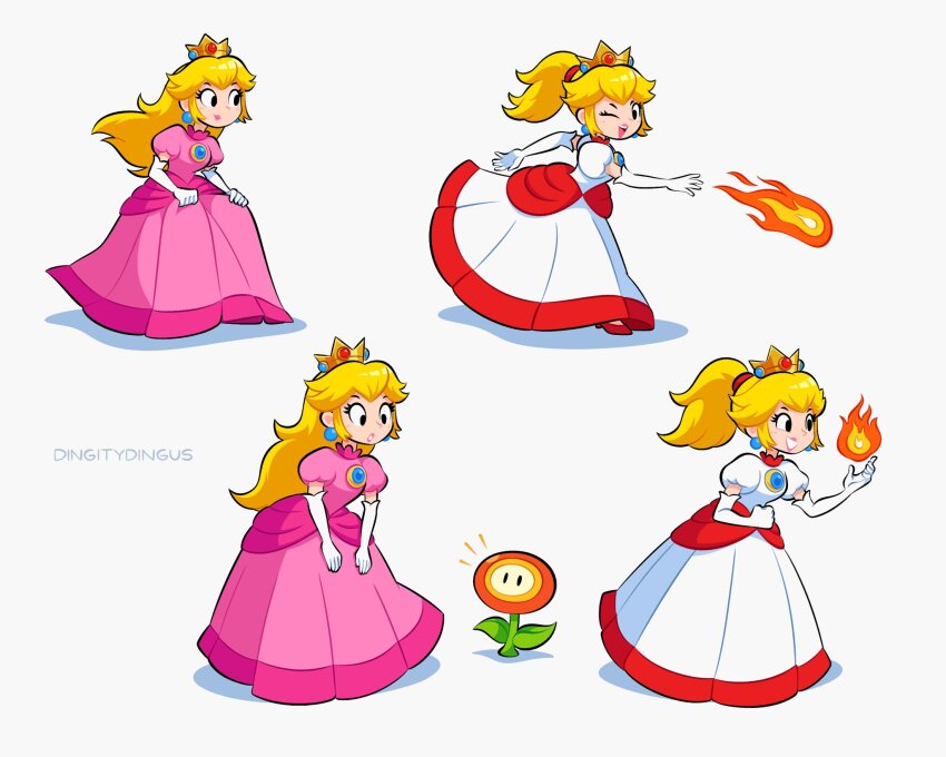 Fire Peach (Mario (Series)) Rule 34 Image