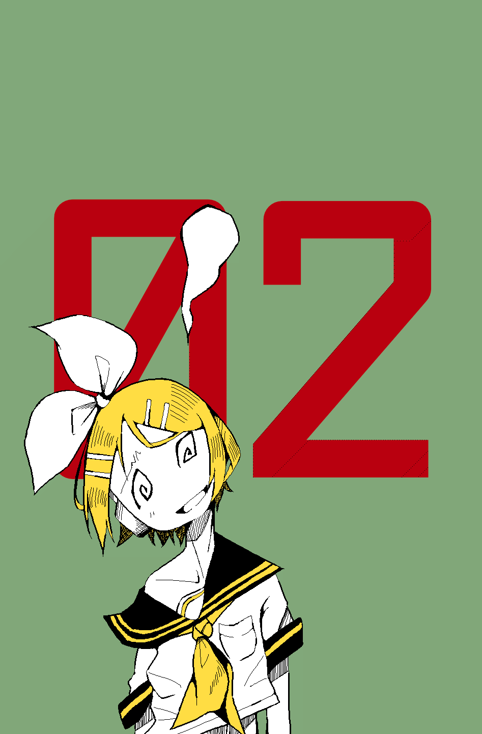 Kagamine Rin (Vocaloid) Rule 34 Image