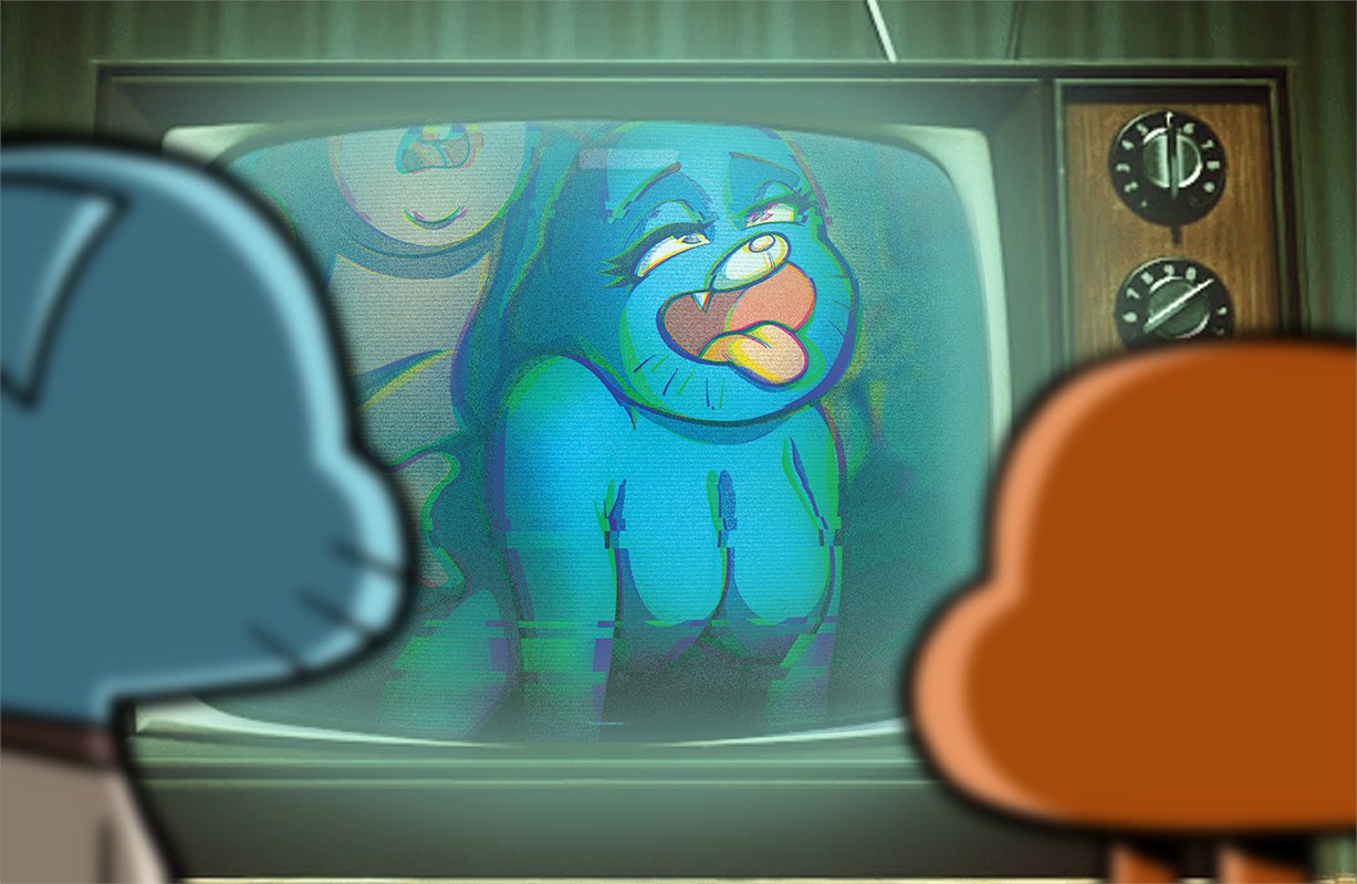 Darwin Watterson (The Amazing World Of Gumball) Rule 34 Image