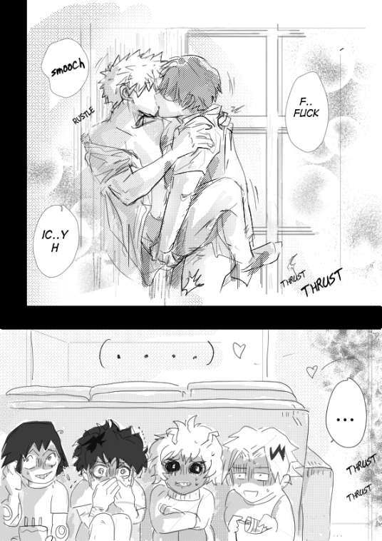 Denki Kaminari (My Hero Academia) Rule 34 Image