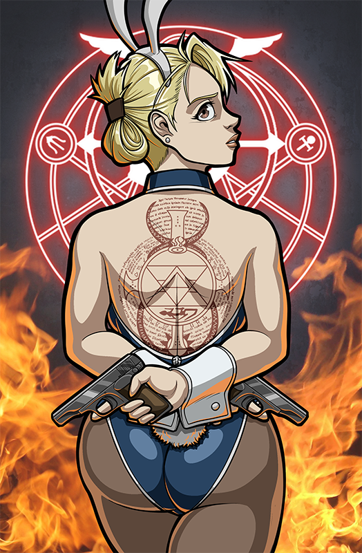 Riza Hawkeye (Fullmetal Alchemist) Rule 34 Image