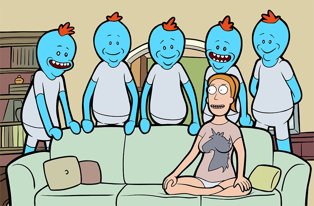 Mr Meeseeks (Adult Swim) Rule 34 Image