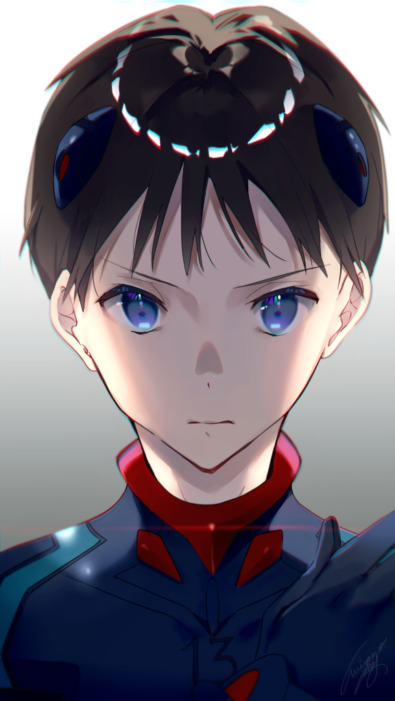 Ikari Shinji (Neon Genesis Evangelion) Rule 34 Image